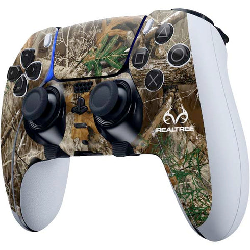 RealTree Edge Camo PS5 DualSense Edge Pro Controller Skin