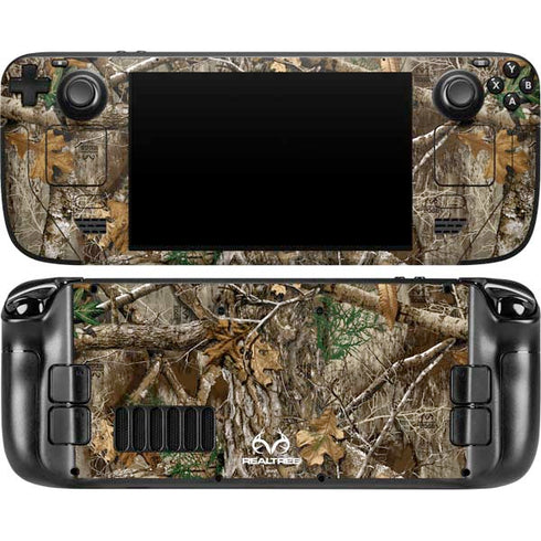RealTree Edge Camo Steam Deck Handheld Gaming Computer OLED Skin