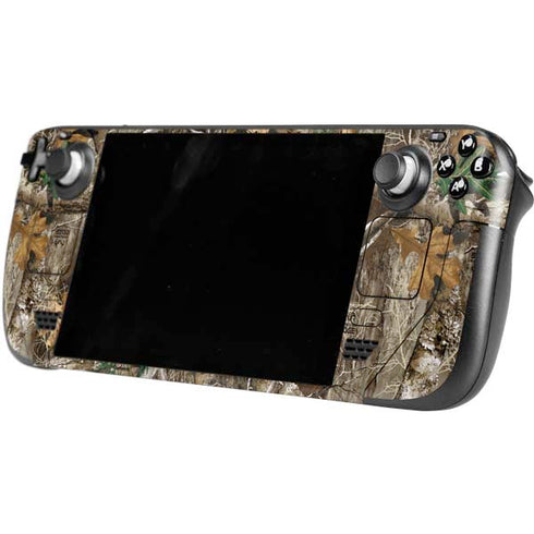 RealTree Edge Camo Steam Deck Handheld Gaming Computer OLED Skin