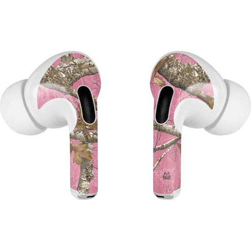 RealTree Edge Pink Camo AirPods Skins