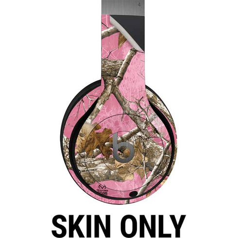 RealTree Edge Pink Camo Beats Solo 4 Wireless Headphones Skin