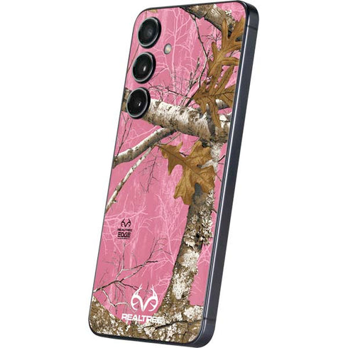 RealTree Edge Pink Camo Galaxy S25 Skin