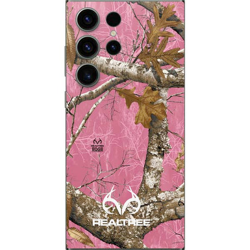 RealTree Edge Pink Camo Galaxy S24 Ultra Skin
