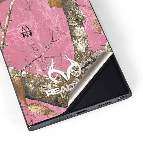 RealTree Edge Pink Camo Galaxy S24 Ultra Skin