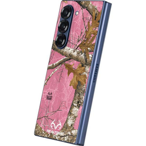 RealTree Edge Pink Camo Galaxy Z Fold6 Skin