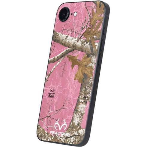 RealTree Edge Pink Camo iPhone 16e Skin