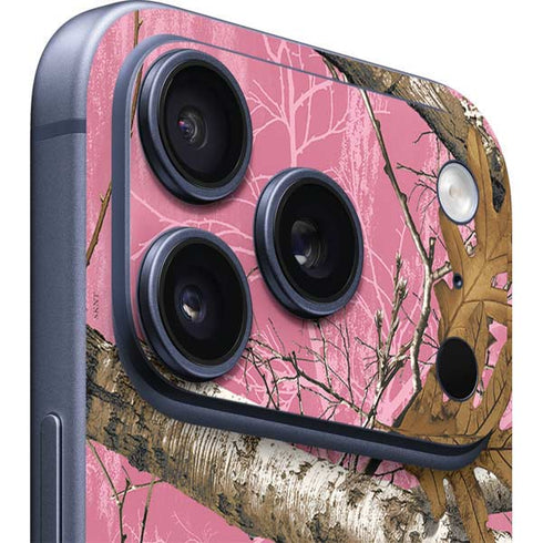 RealTree Edge Pink Camo iPhone 17 Pro Skin