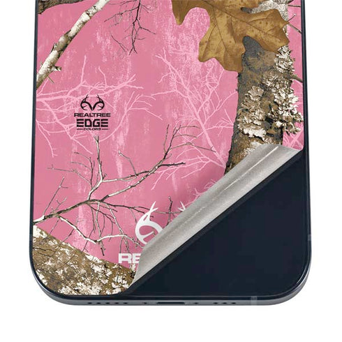 RealTree Edge Pink Camo iPhone 17 Pro Skin