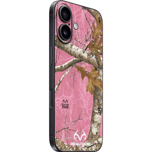 RealTree Edge Pink Camo iPhone 17 Skin