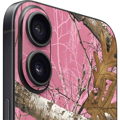 RealTree Edge Pink Camo iPhone 17 Skin