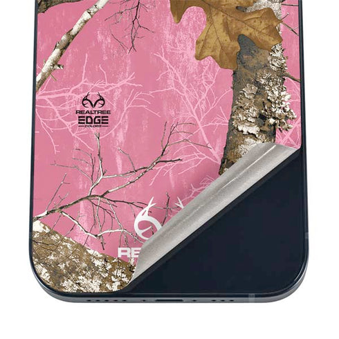 RealTree Edge Pink Camo iPhone 17 Skin