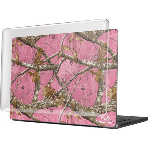 RealTree Edge Pink Camo MacBook Pro 14in (2021-24) Case plus Skin