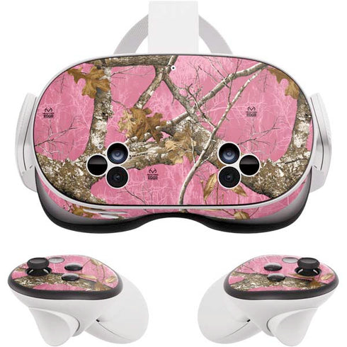 RealTree Edge Pink Camo Meta Quest 3S Skin