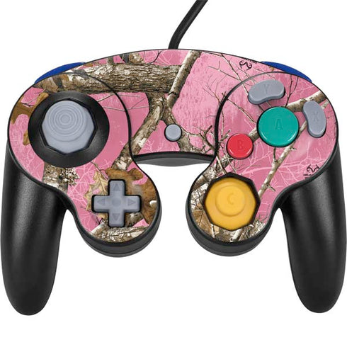 RealTree Edge Pink Camo Nintendo Skins