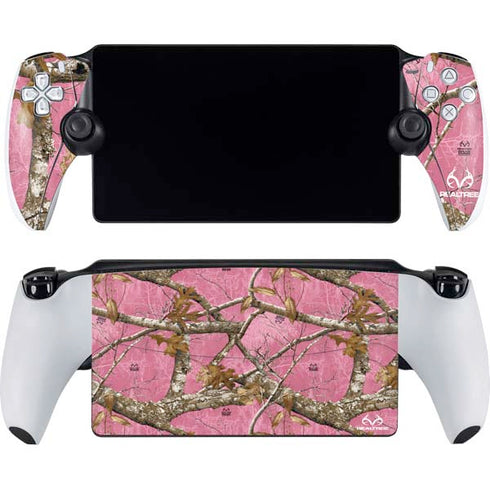RealTree Edge Pink Camo PlayStation PS5 Skins