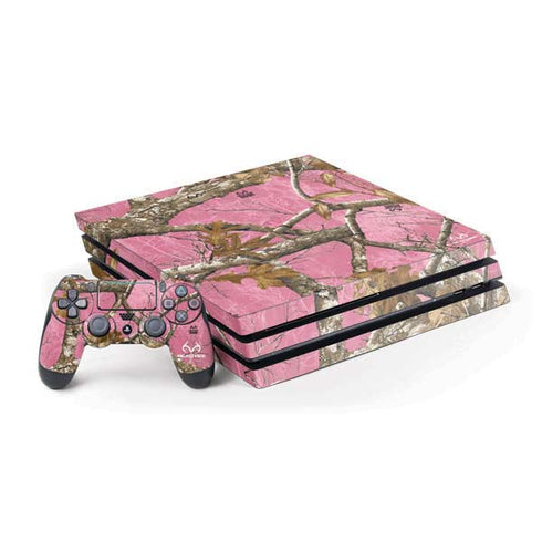 RealTree Edge Pink Camo PlayStation PS4 Skins