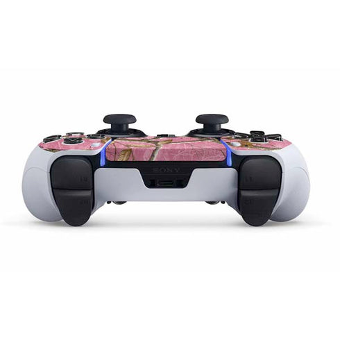 RealTree Edge Pink Camo PS5 DualSense Edge Pro Controller Skin