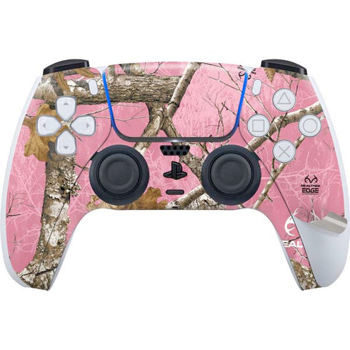 RealTree Edge Pink Camo PS5 Pro Bundle Skin