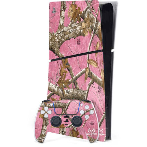 RealTree Edge Pink Camo PlayStation PS5 Skins