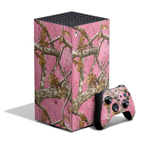 RealTree Edge Pink Camo XBox Series X Digital Edition Bundle Skin