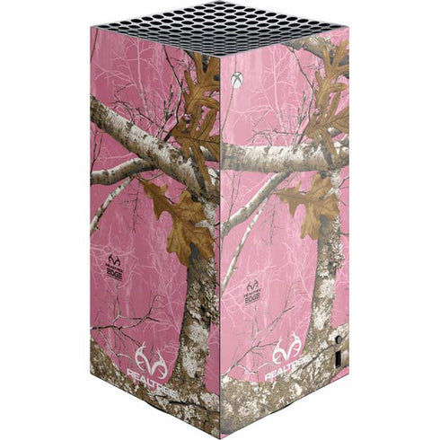 RealTree Edge Pink Camo XBox Series X Digital Edition Console Skin
