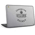 NHL Edmonton Oilers Black Text HP Chromebook Skin