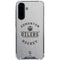 NHL Edmonton Oilers Black Text Galaxy A36 5G Clear Case