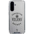 NHL Edmonton Oilers Black Text Galaxy A36 5G Clear Case