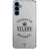 NHL Edmonton Oilers Black Text Galaxy A55 5G Clear Case