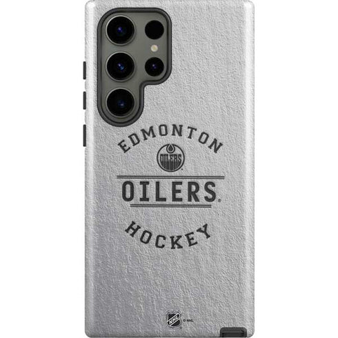 NHL Edmonton Oilers Black Text Galaxy S23 Ultra Pro Case