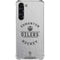 NHL Edmonton Oilers Black Text Galaxy S24 FE Clear Case