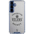 NHL Edmonton Oilers Black Text Galaxy S25 Plus Clear Case