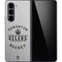 NHL Edmonton Oilers Black Text Galaxy Z Fold5 5G Skin