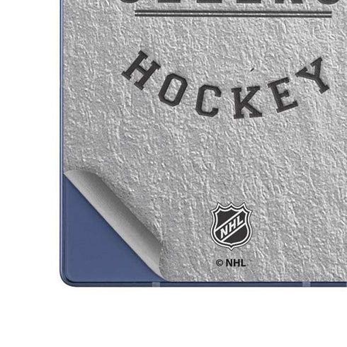 NHL Edmonton Oilers Black Text Galaxy Z Fold6 Skin