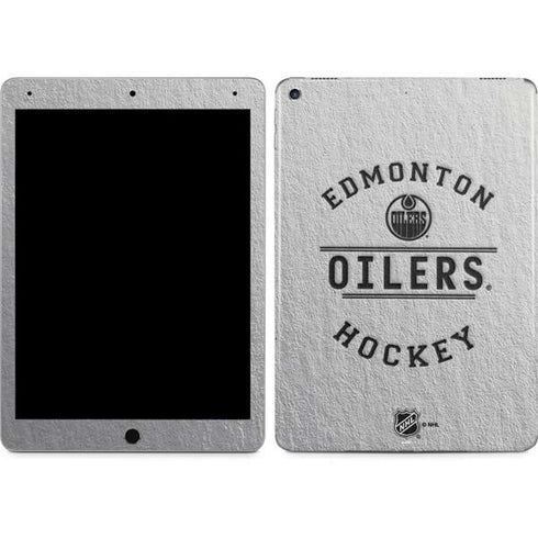 NHL Edmonton Oilers Black Text iPad Skins