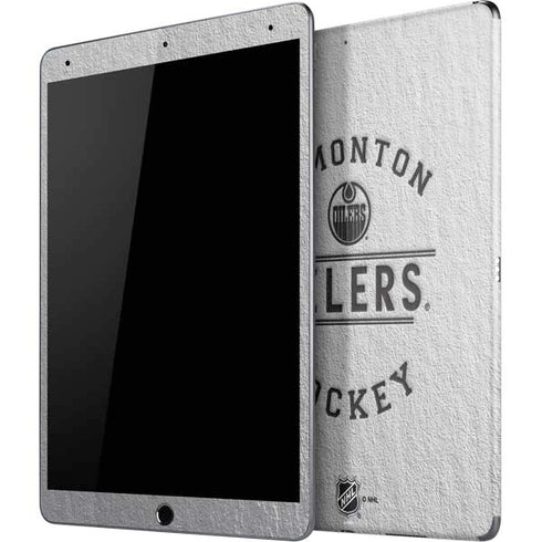 NHL Edmonton Oilers Black Text iPad Skins