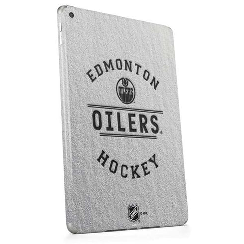NHL Edmonton Oilers Black Text Apple iPad Skin
