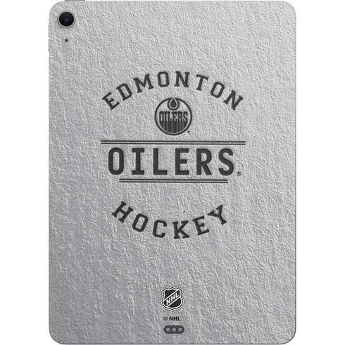 NHL Edmonton Oilers Black Text Apple iPad Air Skin