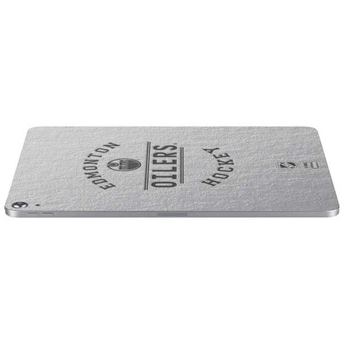 NHL Edmonton Oilers Black Text Apple iPad Air Skin