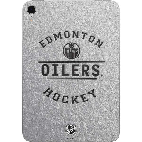 NHL Edmonton Oilers Black Text Apple iPad Mini Skin