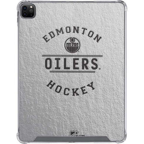 NHL Edmonton Oilers Black Text iPad Cases