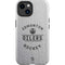 NHL Edmonton Oilers Black Text iPhone 15 Impact Case