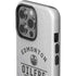 NHL Edmonton Oilers Black Text iPhone 15 Pro Impact Case