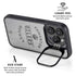 NHL Edmonton Oilers Black Text iPhone 15 Pro Max Kickstand Case