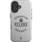 NHL Edmonton Oilers Black Text iPhone 16 Impact Case