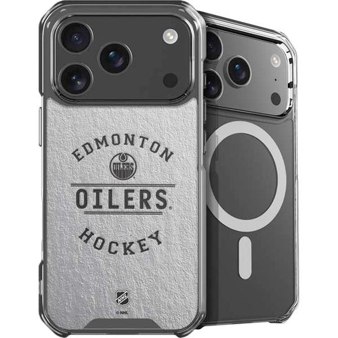 NHL Edmonton Oilers Black Text iPhone 18 Pro Max MagSafe Case