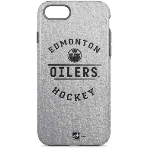 NHL Edmonton Oilers Black Text iPhone Cases