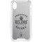NHL Edmonton Oilers Black Text iPhone XS Clear Case