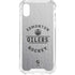 NHL Edmonton Oilers Black Text iPhone XS Clear Case