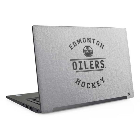 NHL Edmonton Oilers Black Text Dell Latitude Skin